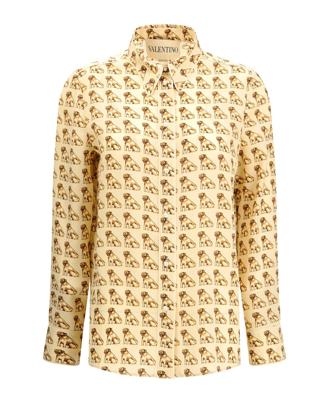 Silk Crepe De Chine Shirt - 1