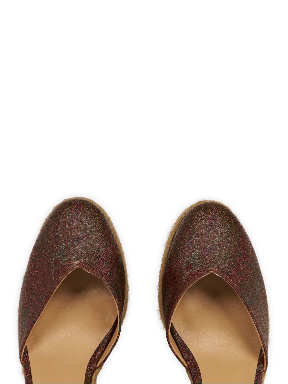 paisley-print espadrilles - 3