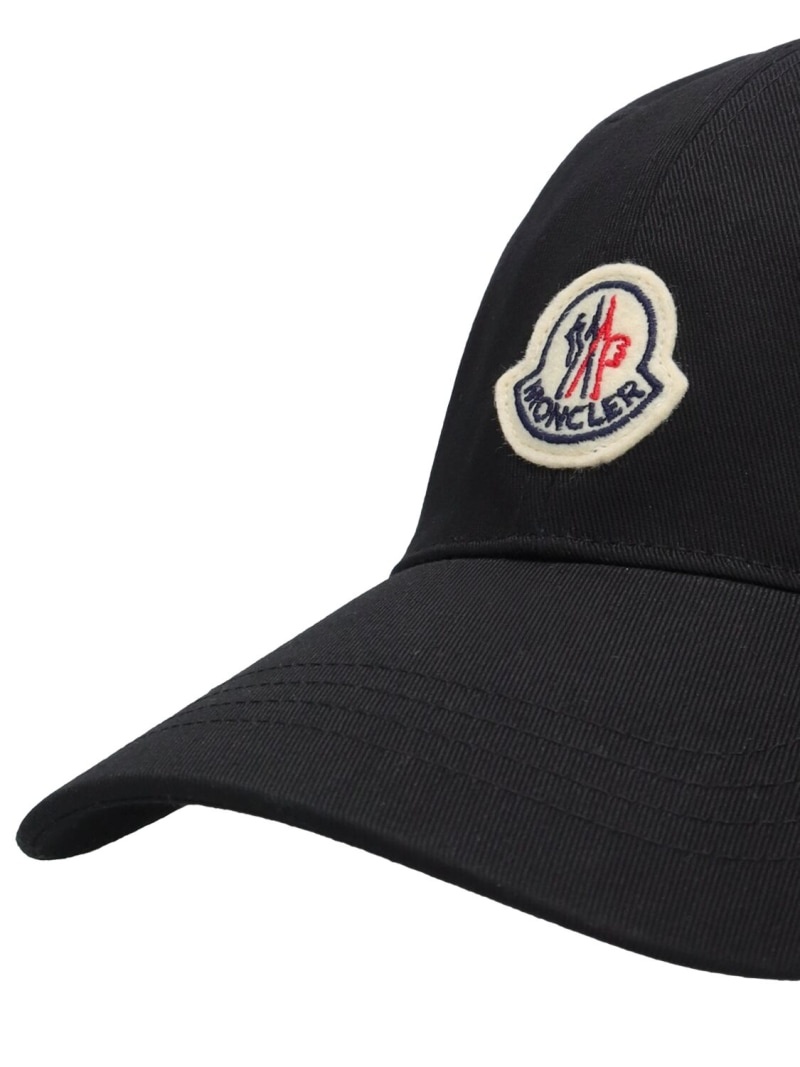 Embroidered logo cotton baseball cap - 3