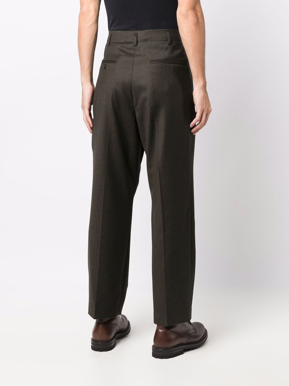 straight-leg trousers - 4