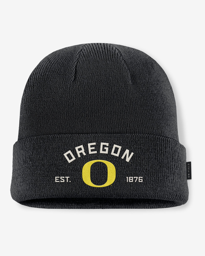 Oregon 2025 Military Appreciation Men's Nike College Cuffed Beanie 1