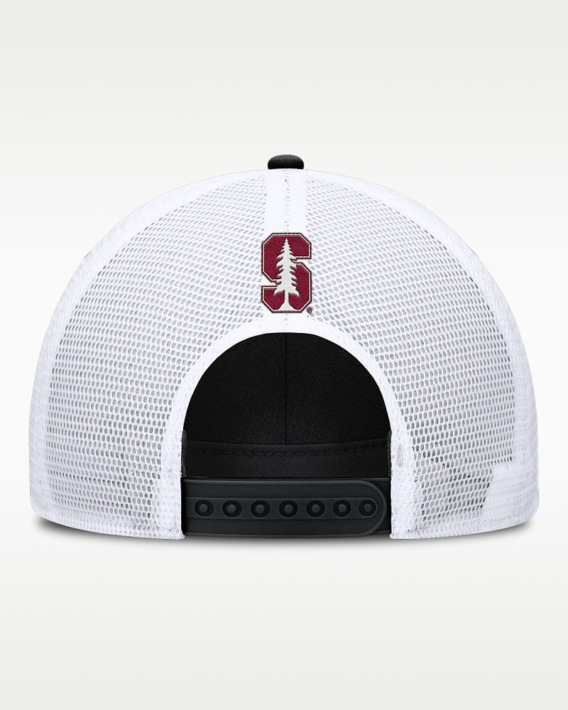 Nike Stanford On-Field Rise Men's Nike College Trucker Adjustable Hat outlook