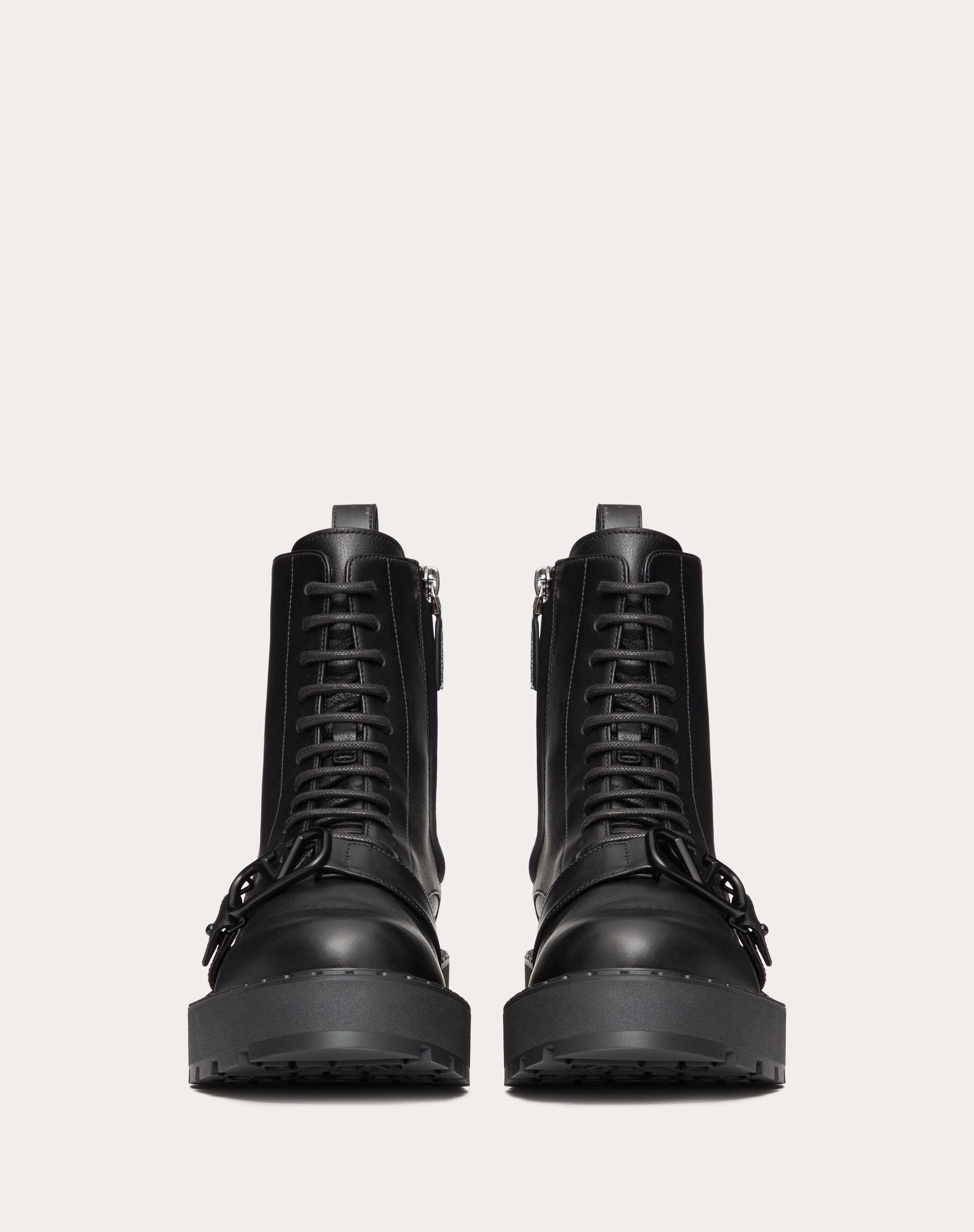 VLOGO SIGNATURE CALFSKIN COMBAT BOOT 45MM - 4