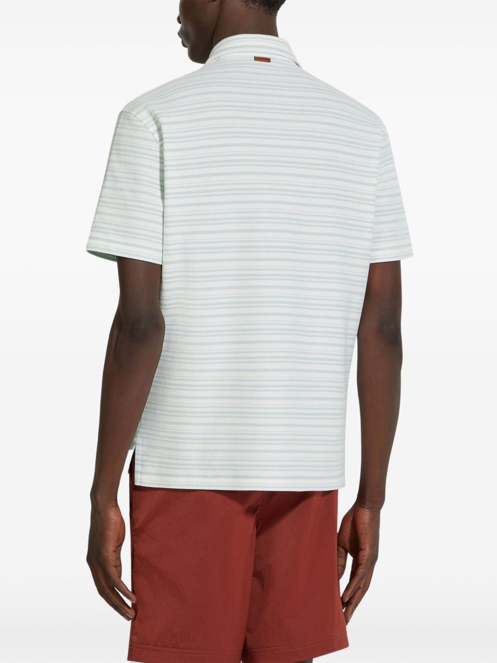 cotton polo shirt - 3