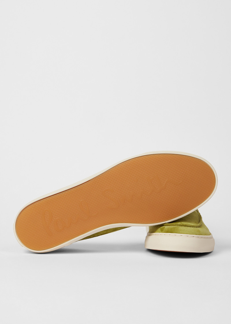 Green Suede 'Simeon' Loafers 6