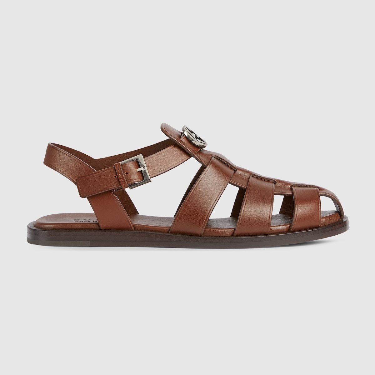 Men's sandal with buckle - 1