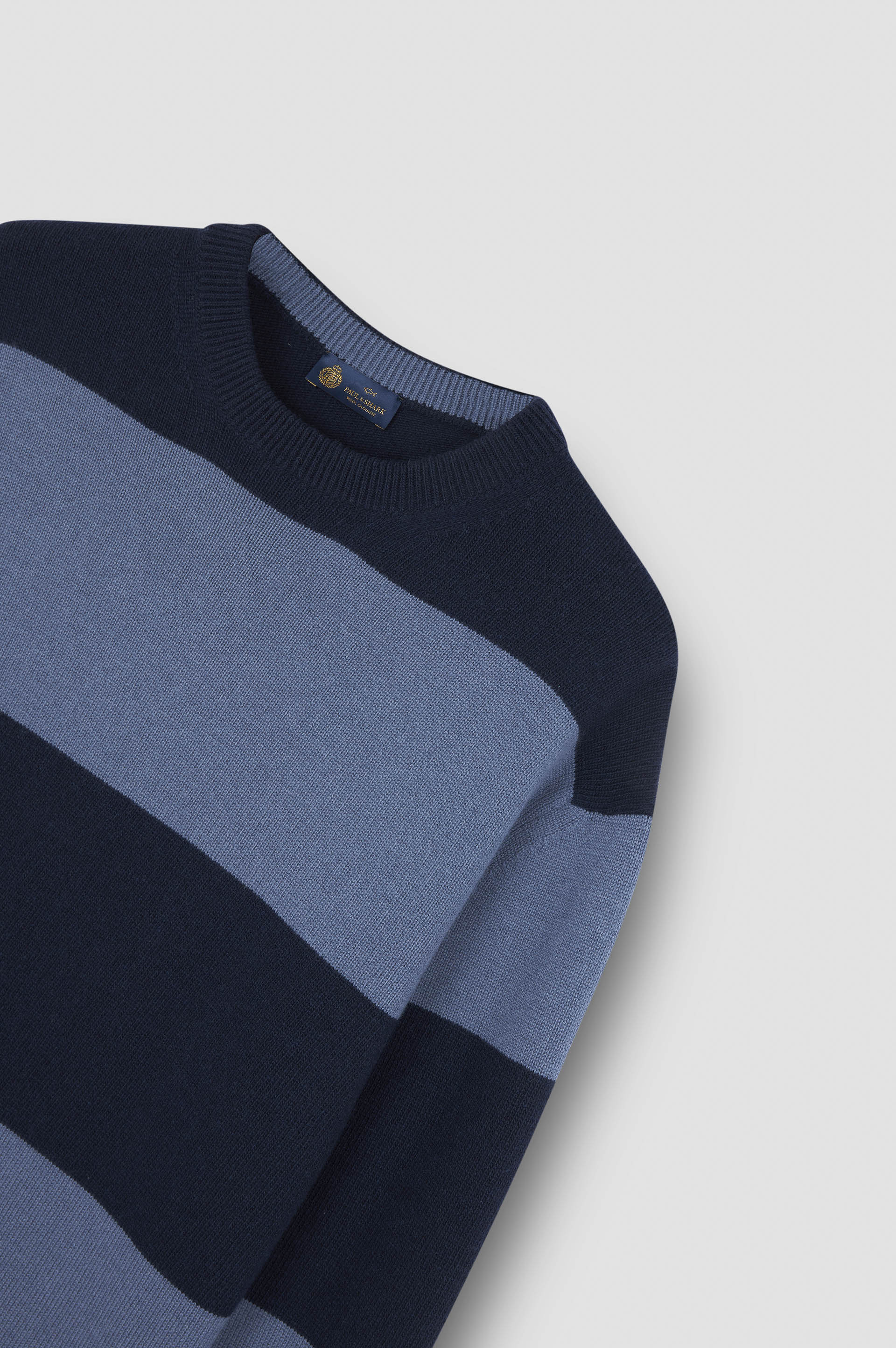 WOOL AND CASHMERE CREWNECK SWEATER - 5