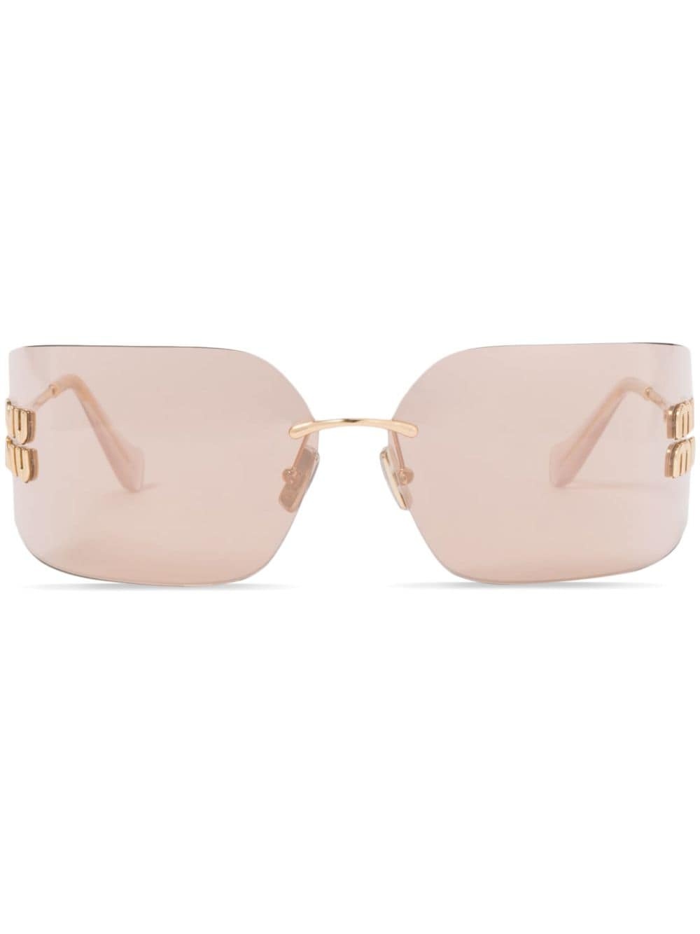 Runway square-frame sunglasses - 1