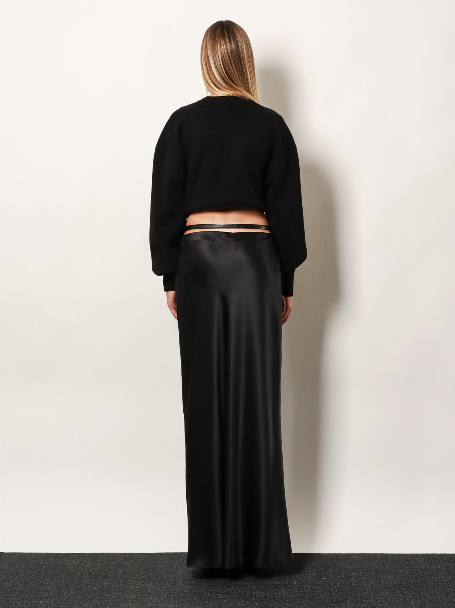 Silk Midi Skirt - 3