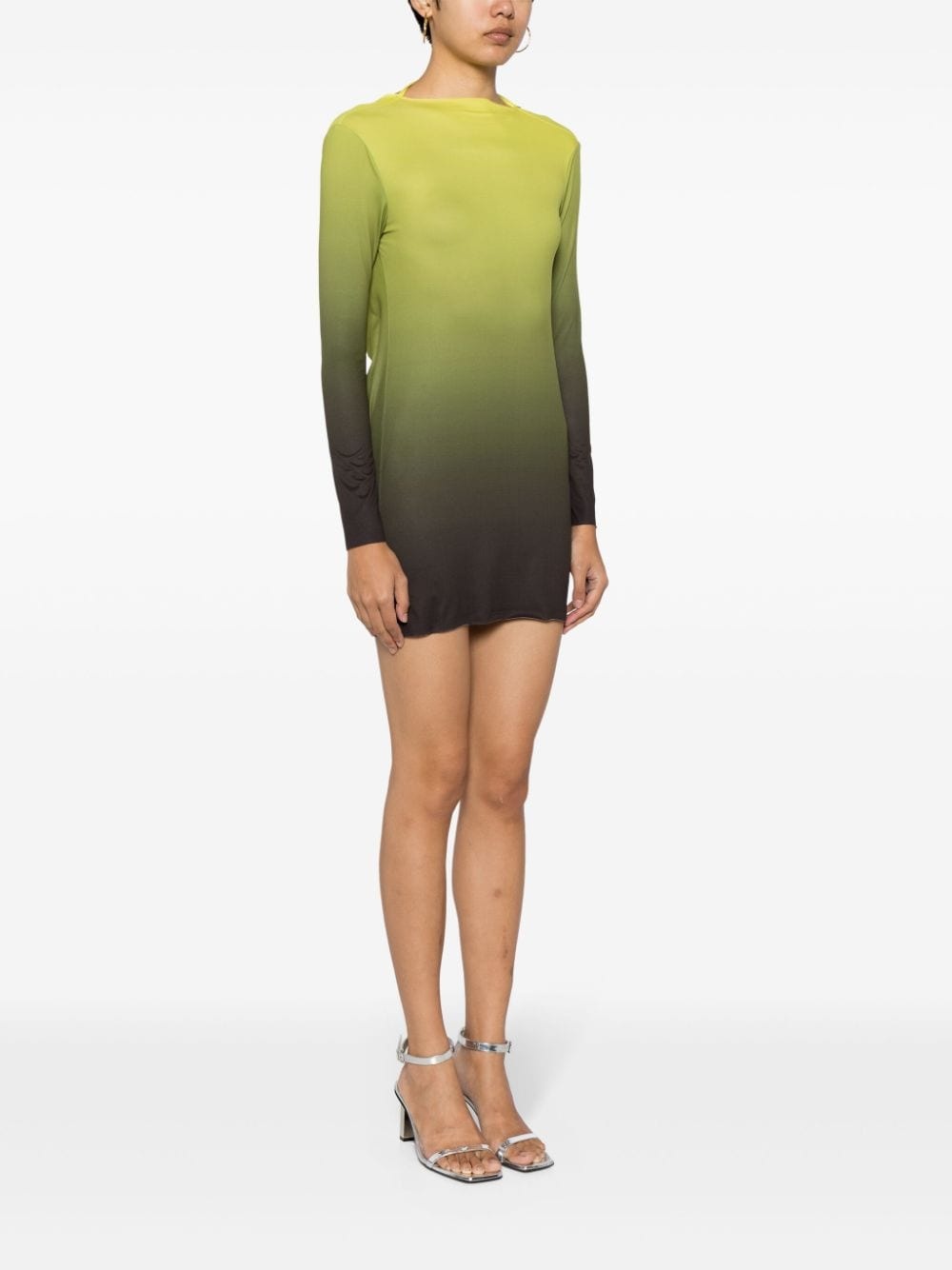 Alba gradient-effect minidress - 4