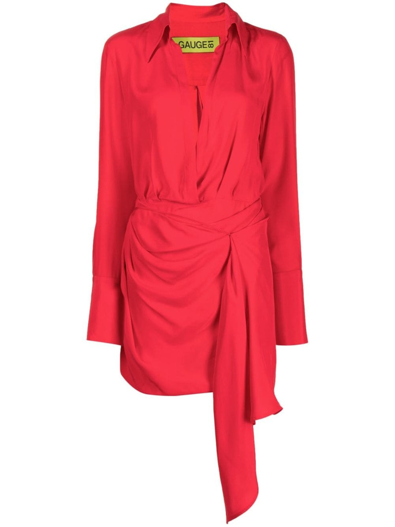 Gravia silk mini dress 1