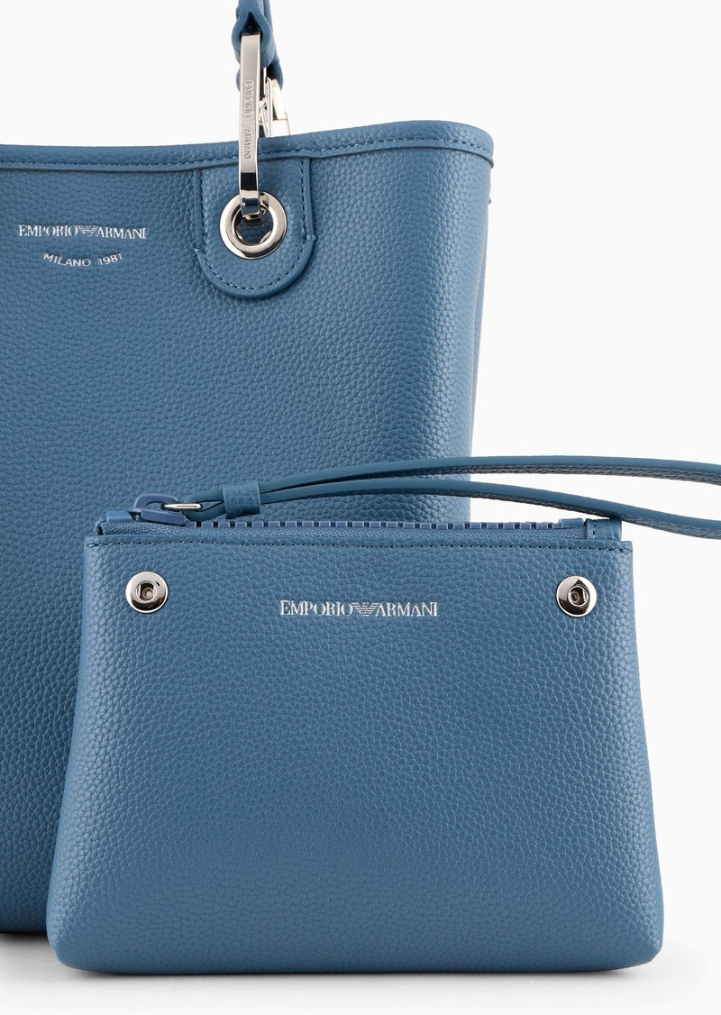 Deer-print MyEA vertical shopper bag 6