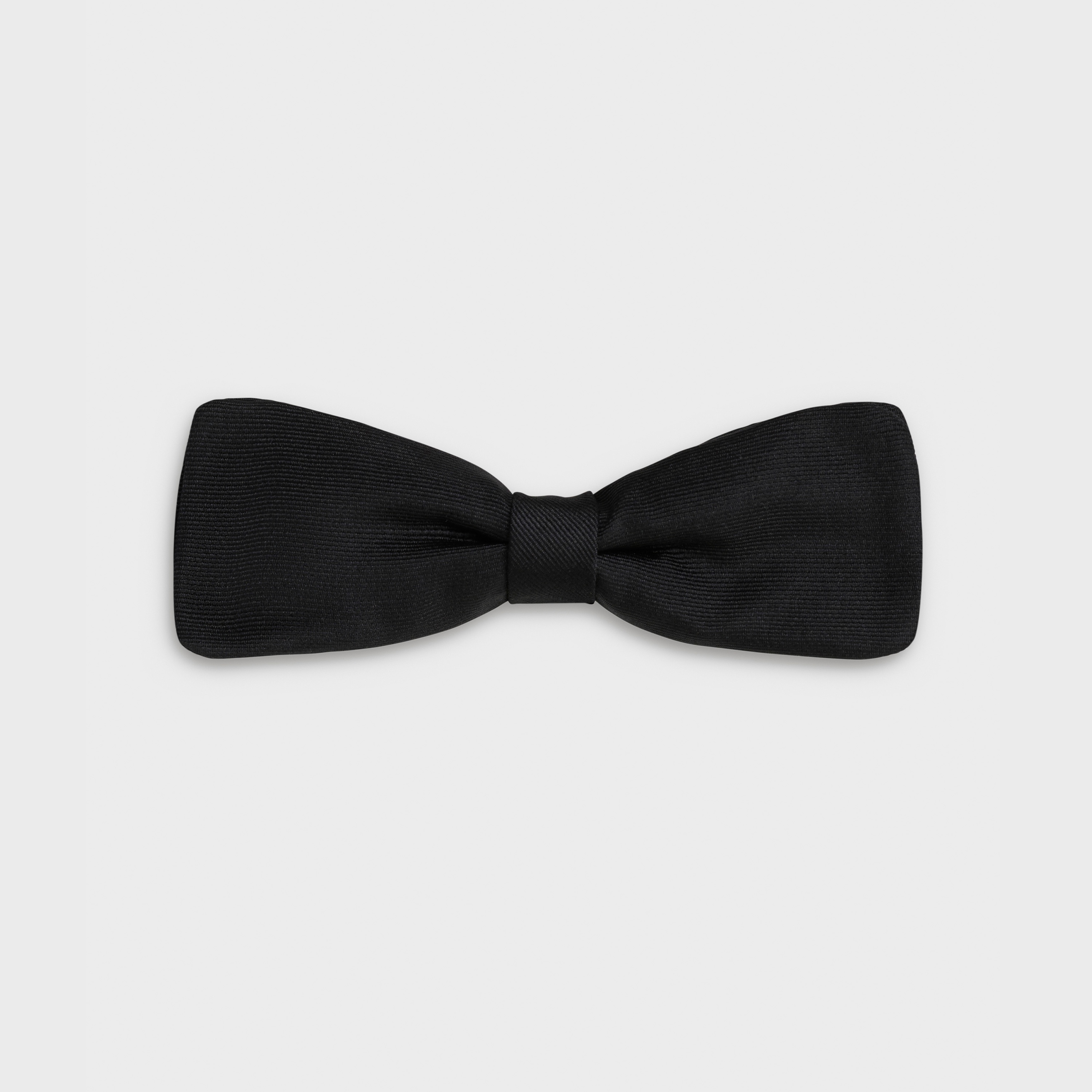 Bow tie in silk rep - 1