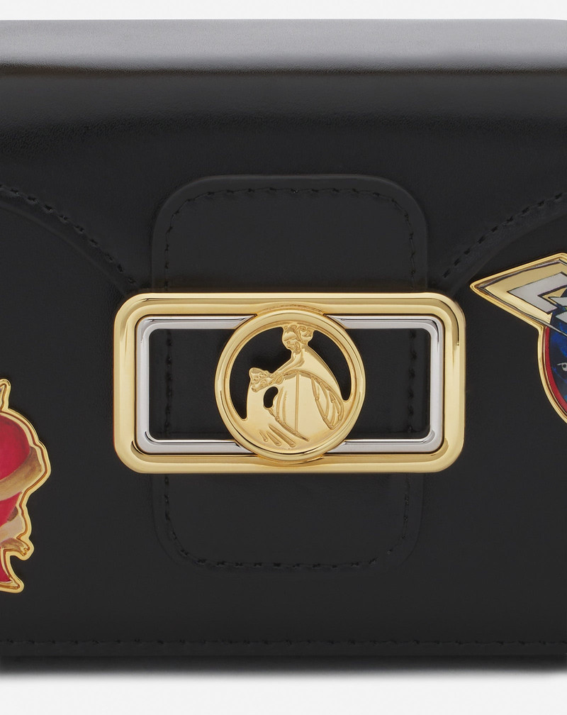 LANVIN X FUTURE PENCIL CAT NANO LEATHER BAG WITH PINS 6