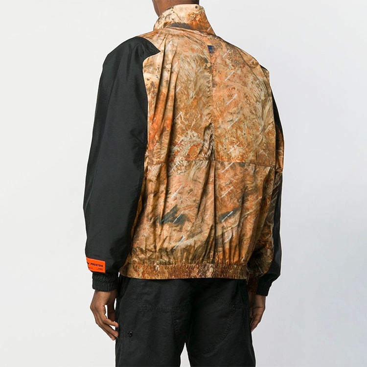 HERON PRESTON Camouflage Track Jacket 'Multicolor' HMEA026S197410138888 - 4