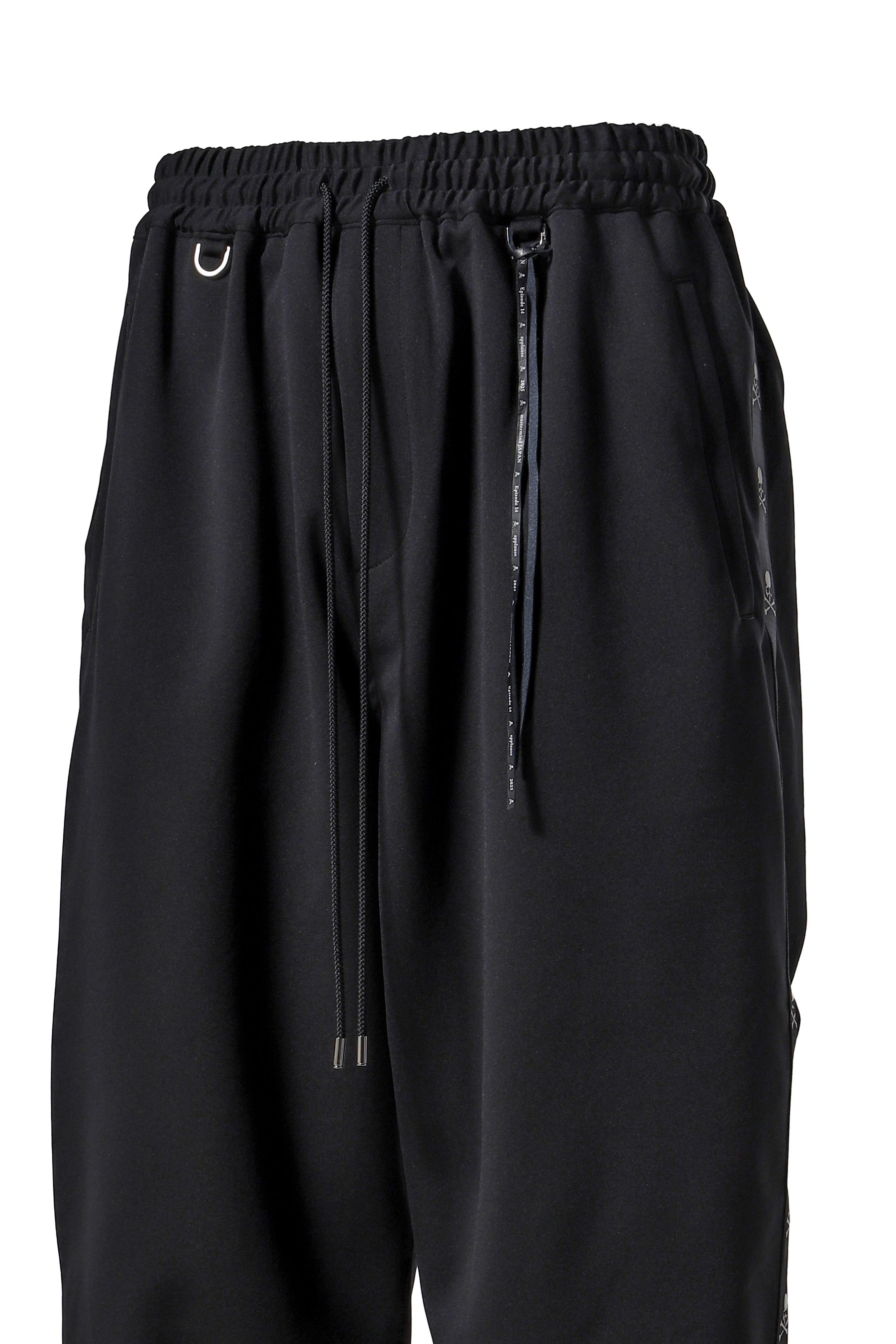 SKULL TAPE JERSEY JOGGER PANTS / BLK - 6