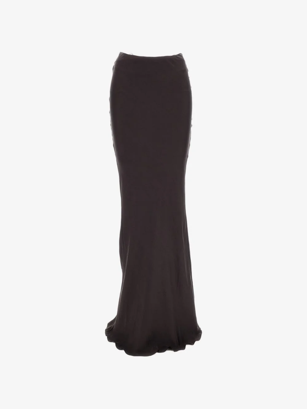 ruched floor-length maxi skirt - 1