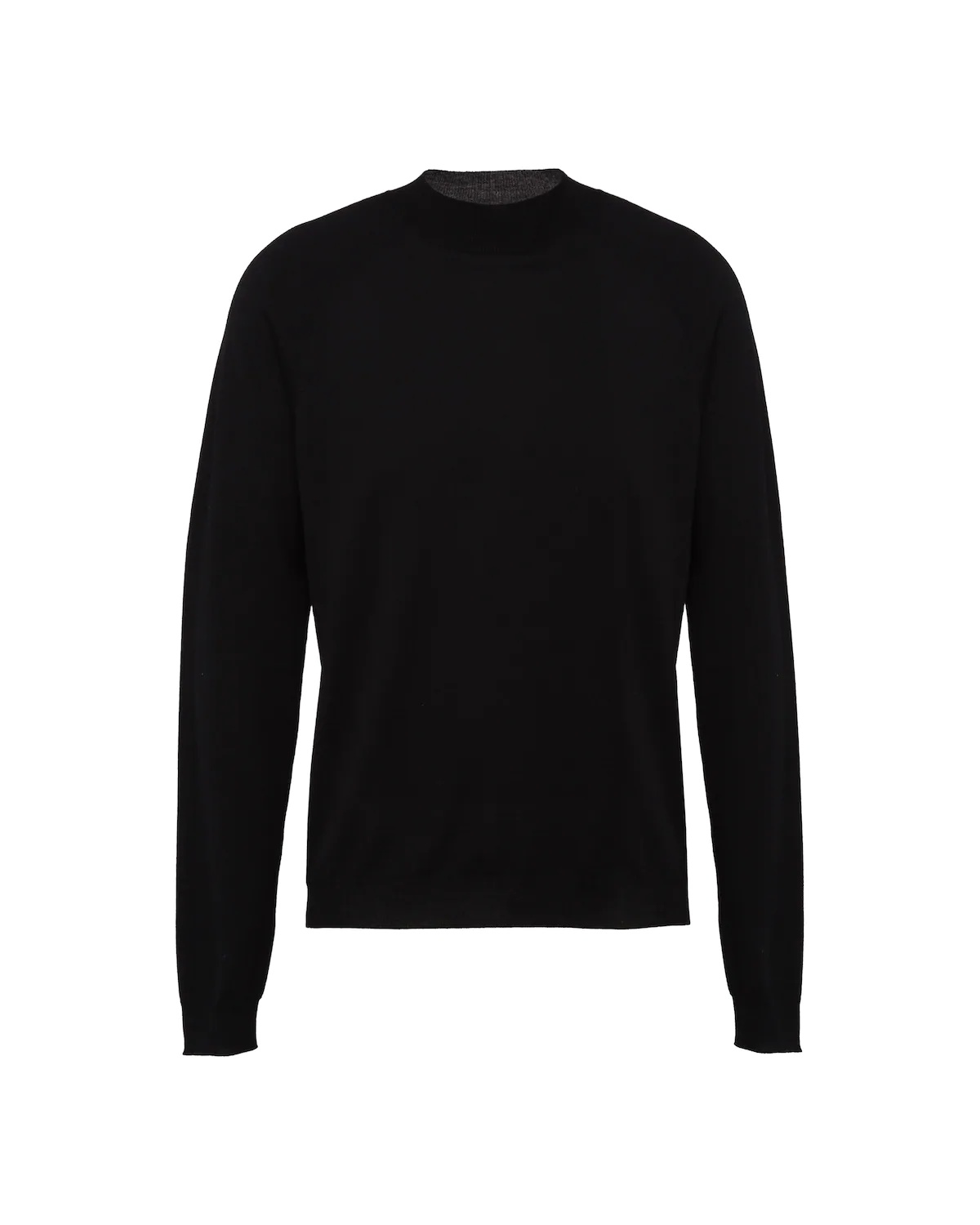 Worsted wool turtleneck sweater - 1