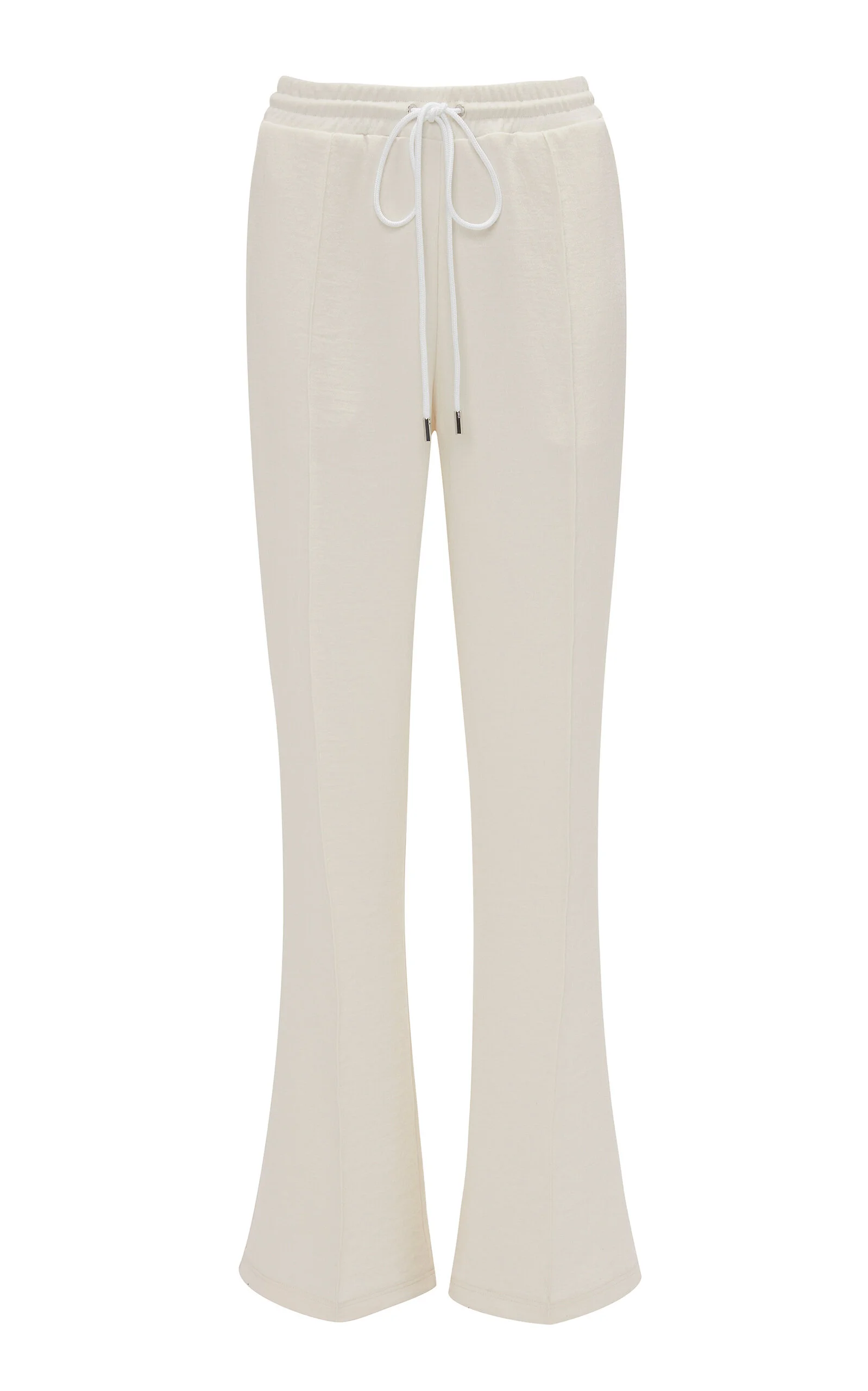 Flared Crepe Pants ivory - 1