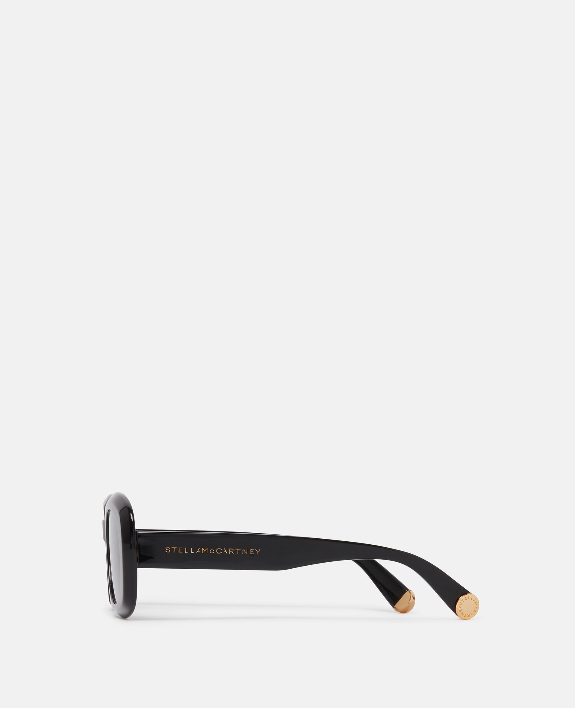 Chunky Oval Sunglasses - 4