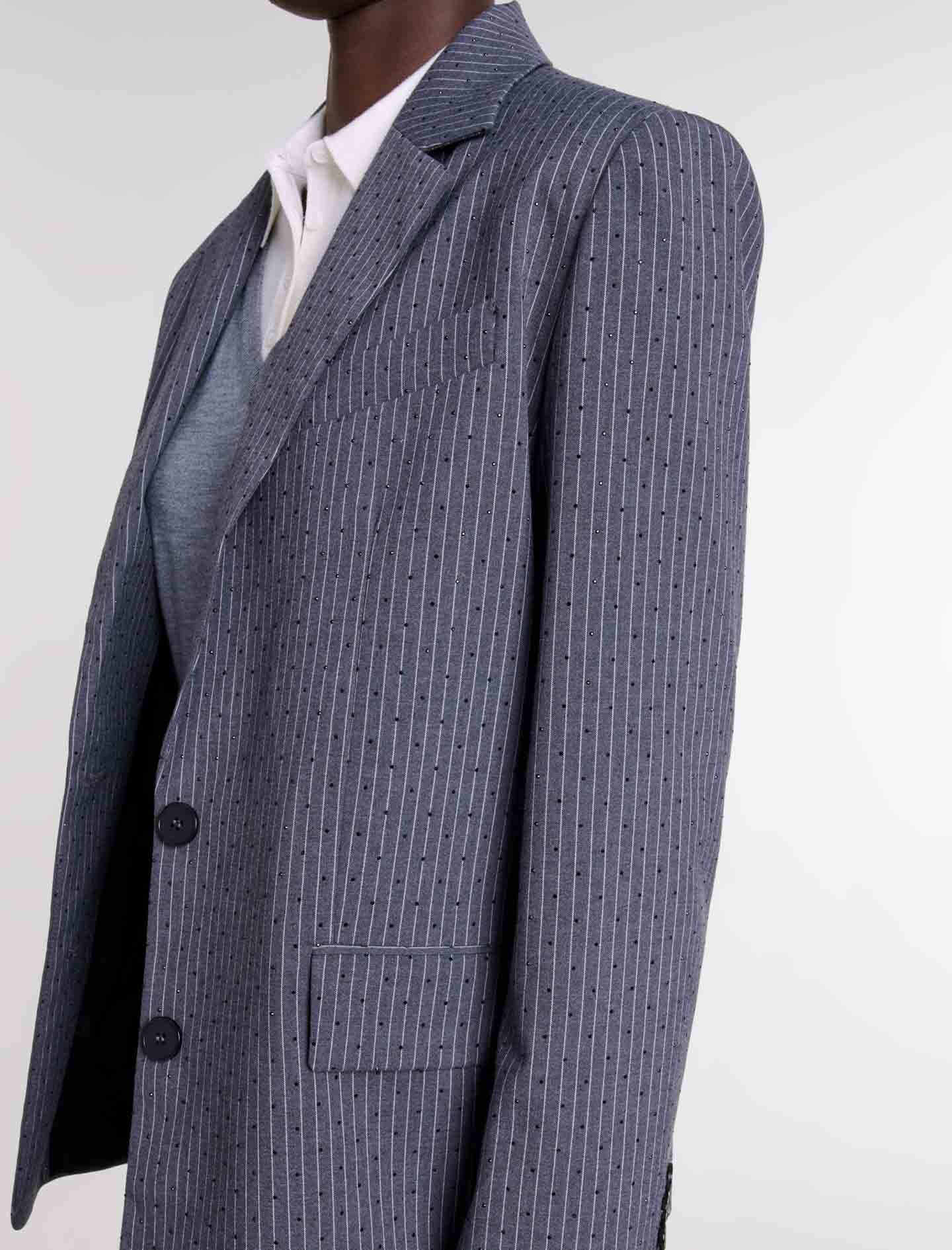 Rhinestone suit jacket - 8