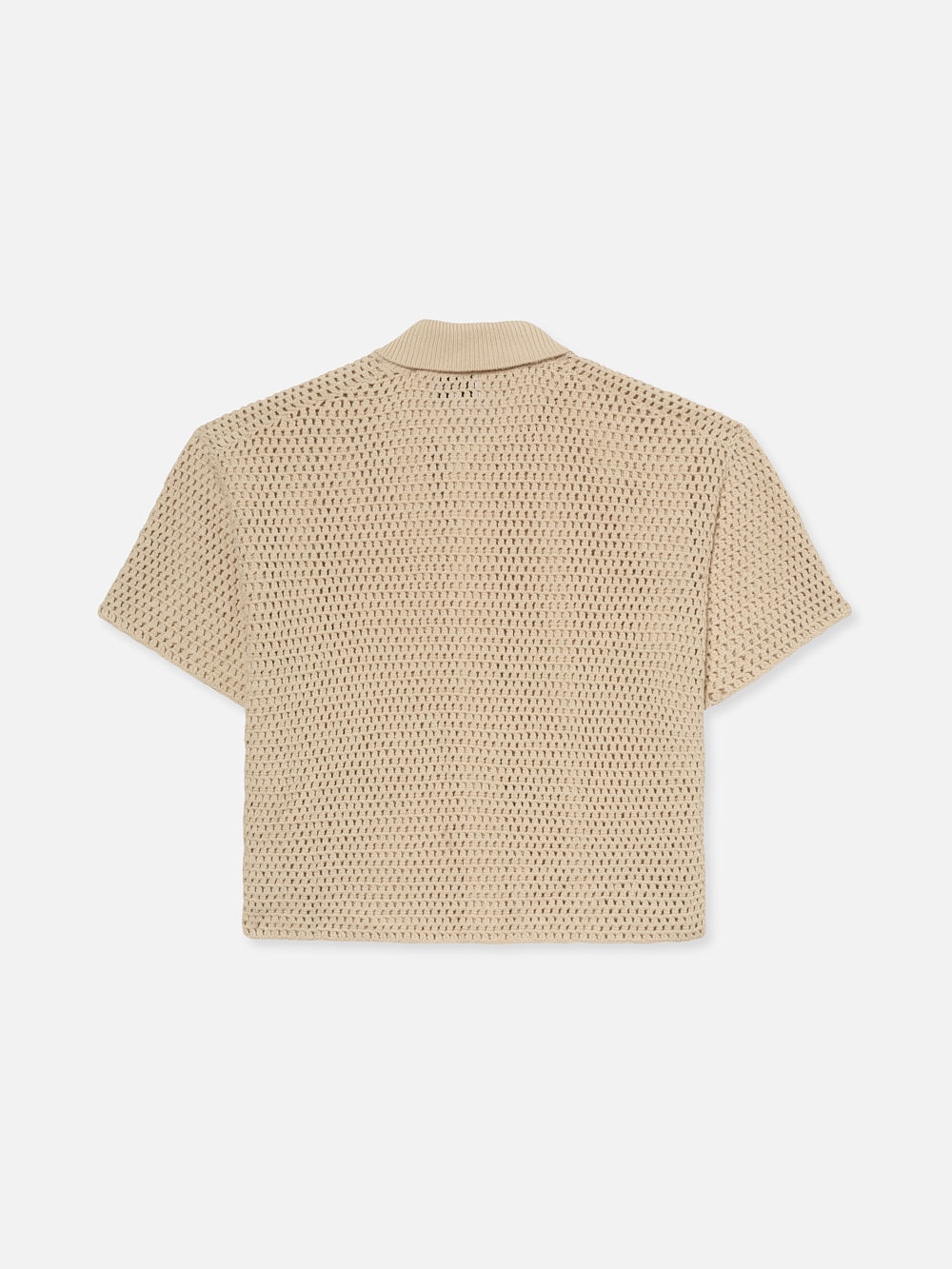 Open Weave Cardigan in Ecru - 3