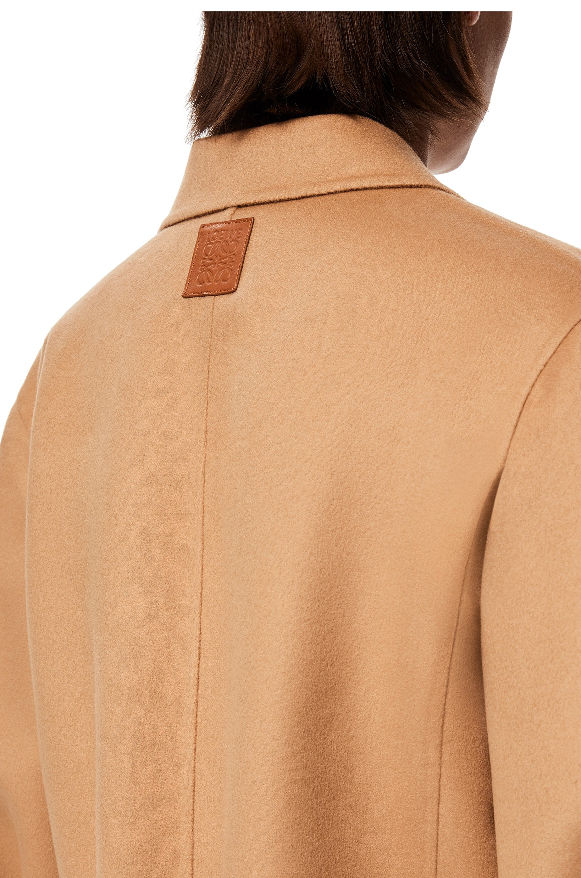 Belted coat in wool and cashmere - 5
