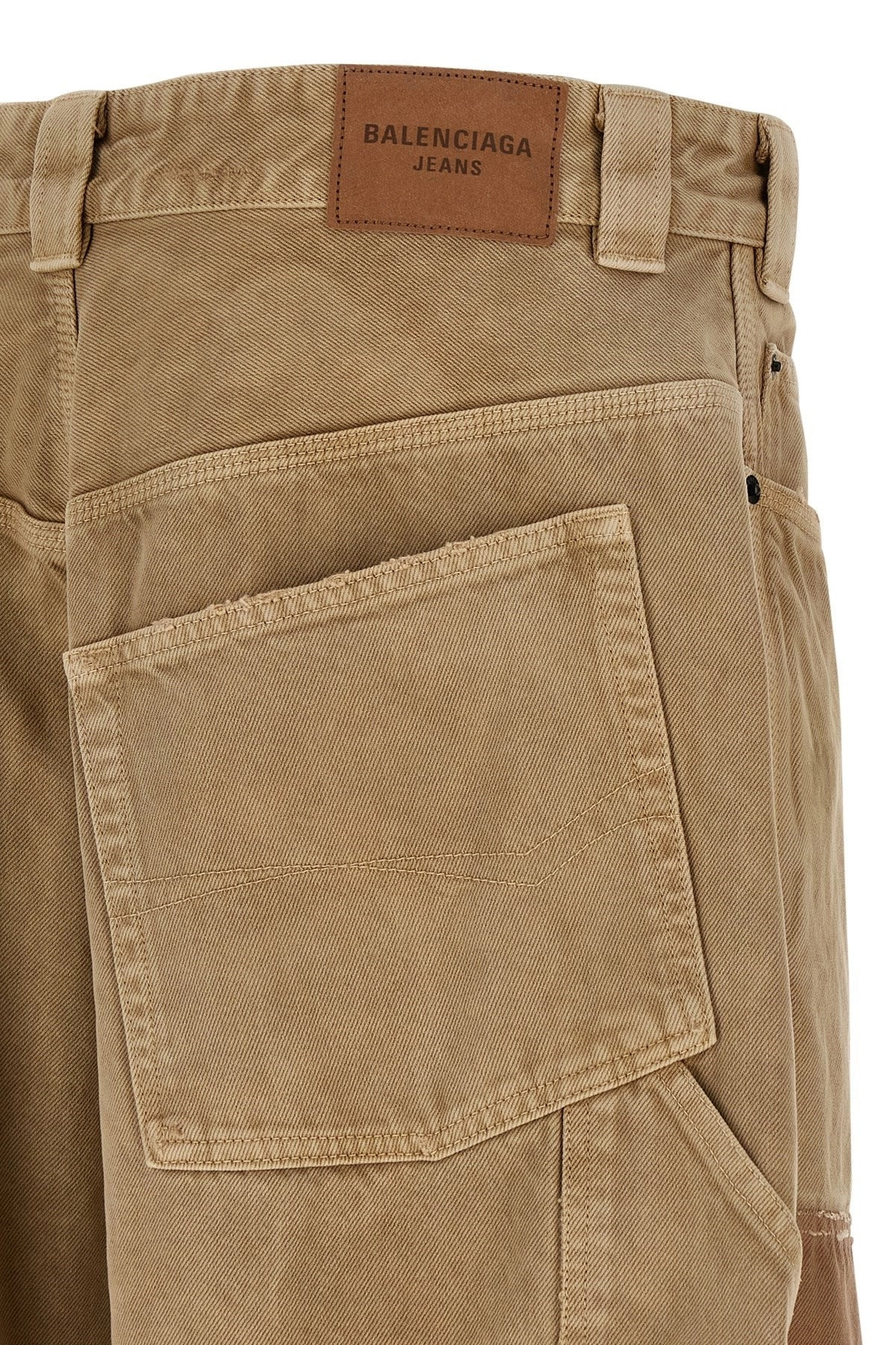 Balenciaga Men 'Baggy Ripped Off' Jeans - 4