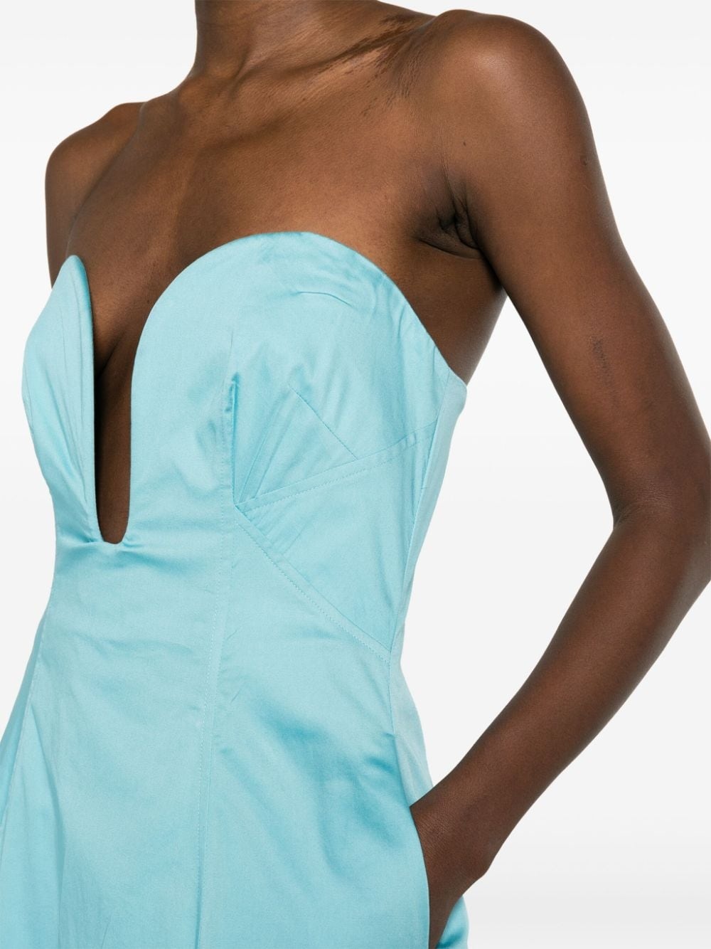 Chiara flared maxi dress - 5