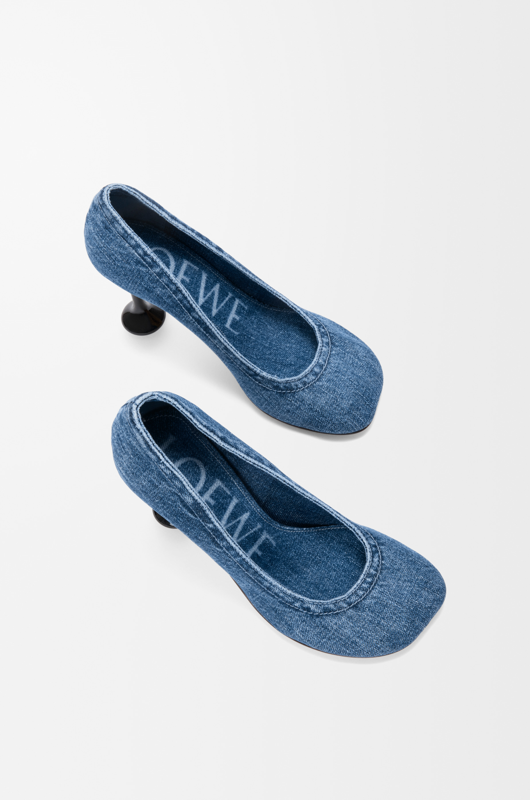 Toy pump in denim - 4