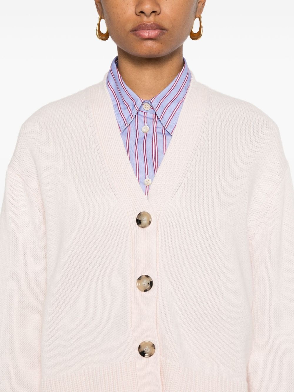 cashmere V-neck cardigan - 5