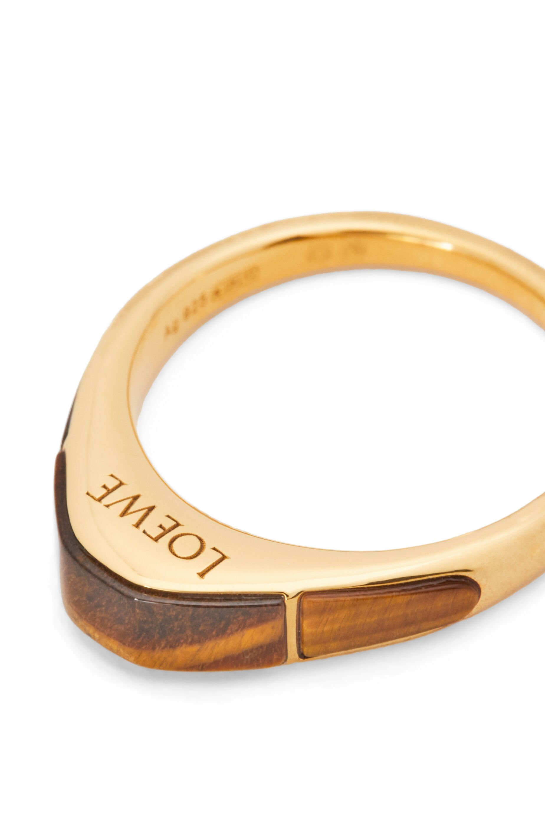 Stirrup ring in sterling silver - 4