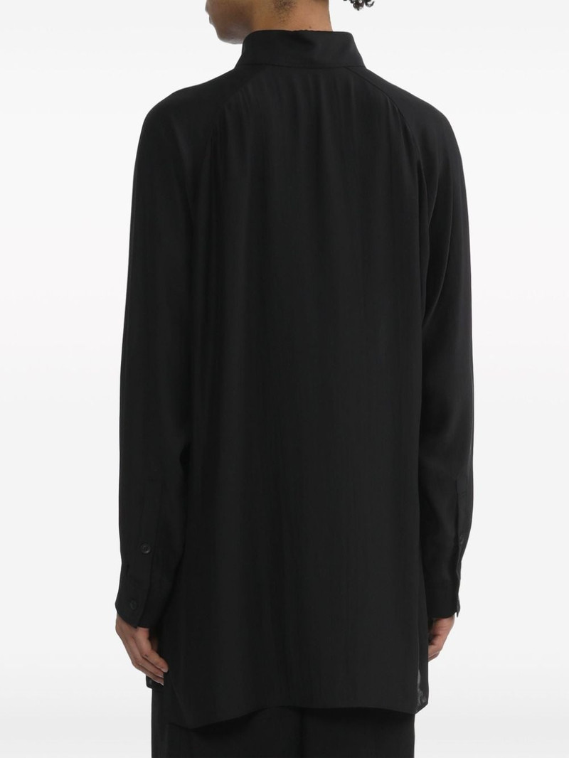oversized silk shirt 4