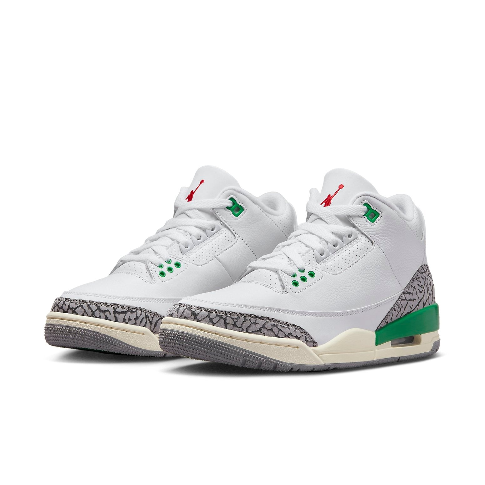 (WMNS) Air Jordan 3 Retro 'Lucky Green' CK9246-136 - 5