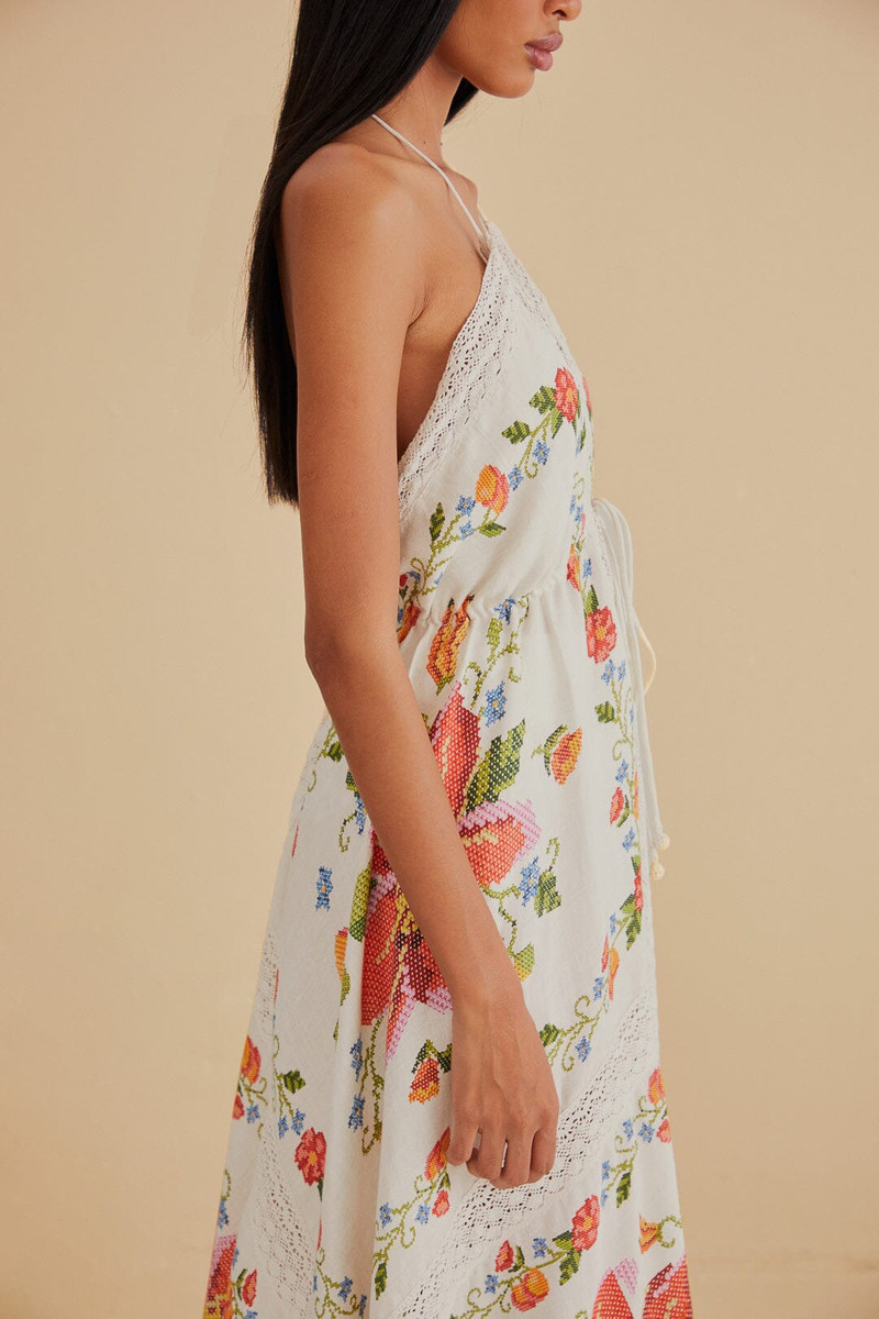 White Banana Vitamin Lace Cover Up 3