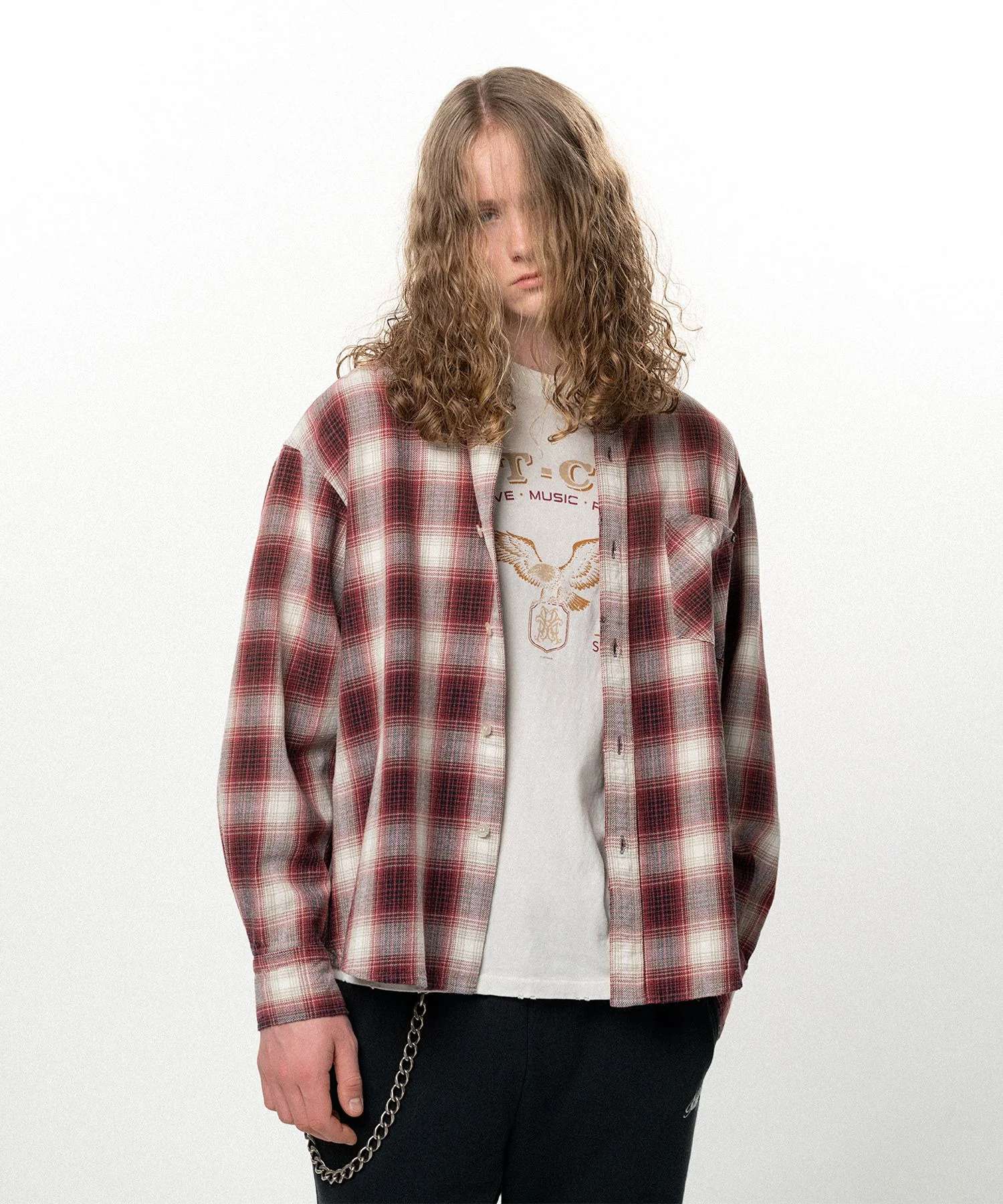 OG Check Sun Faded B/D Shirt - 1