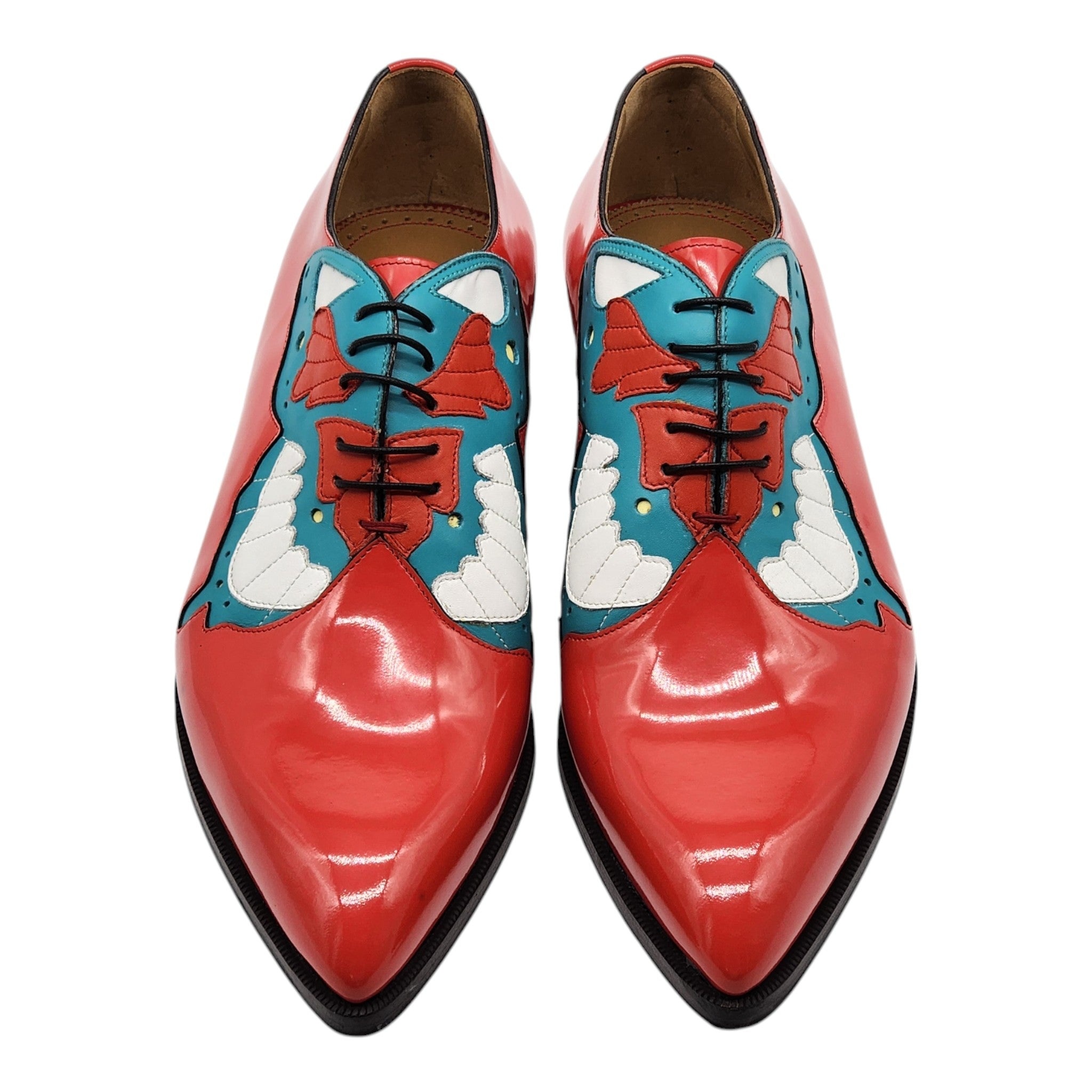 Christian Louboutin Chrisolido Oxford Shoes - Leather - Red - 42 - 3