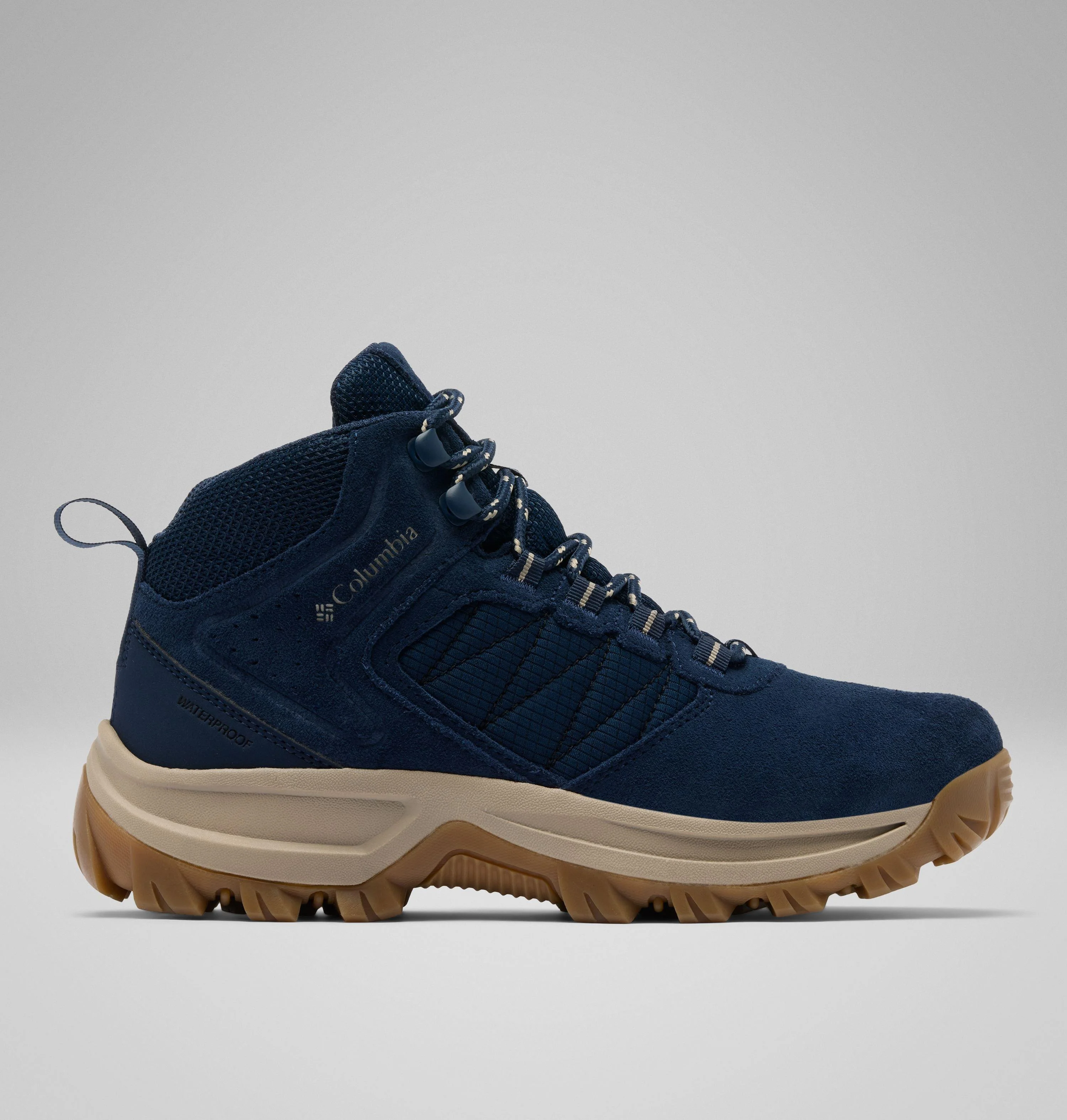 Women's Transverse Suede Mid Boot - 1