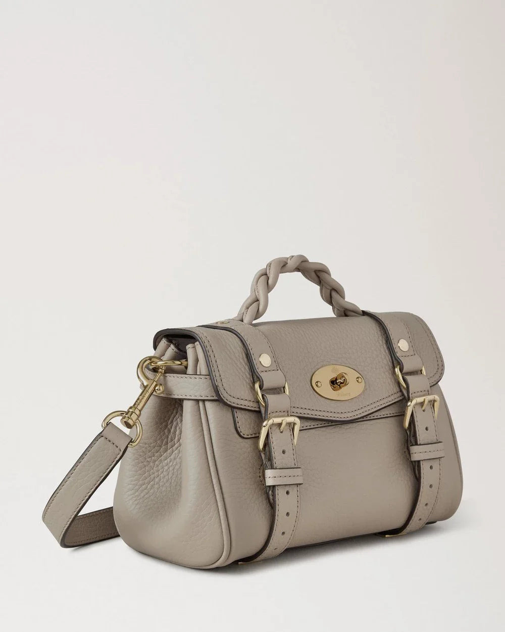 Mini Alexa Cashmere Taupe Heavy Grain - 4