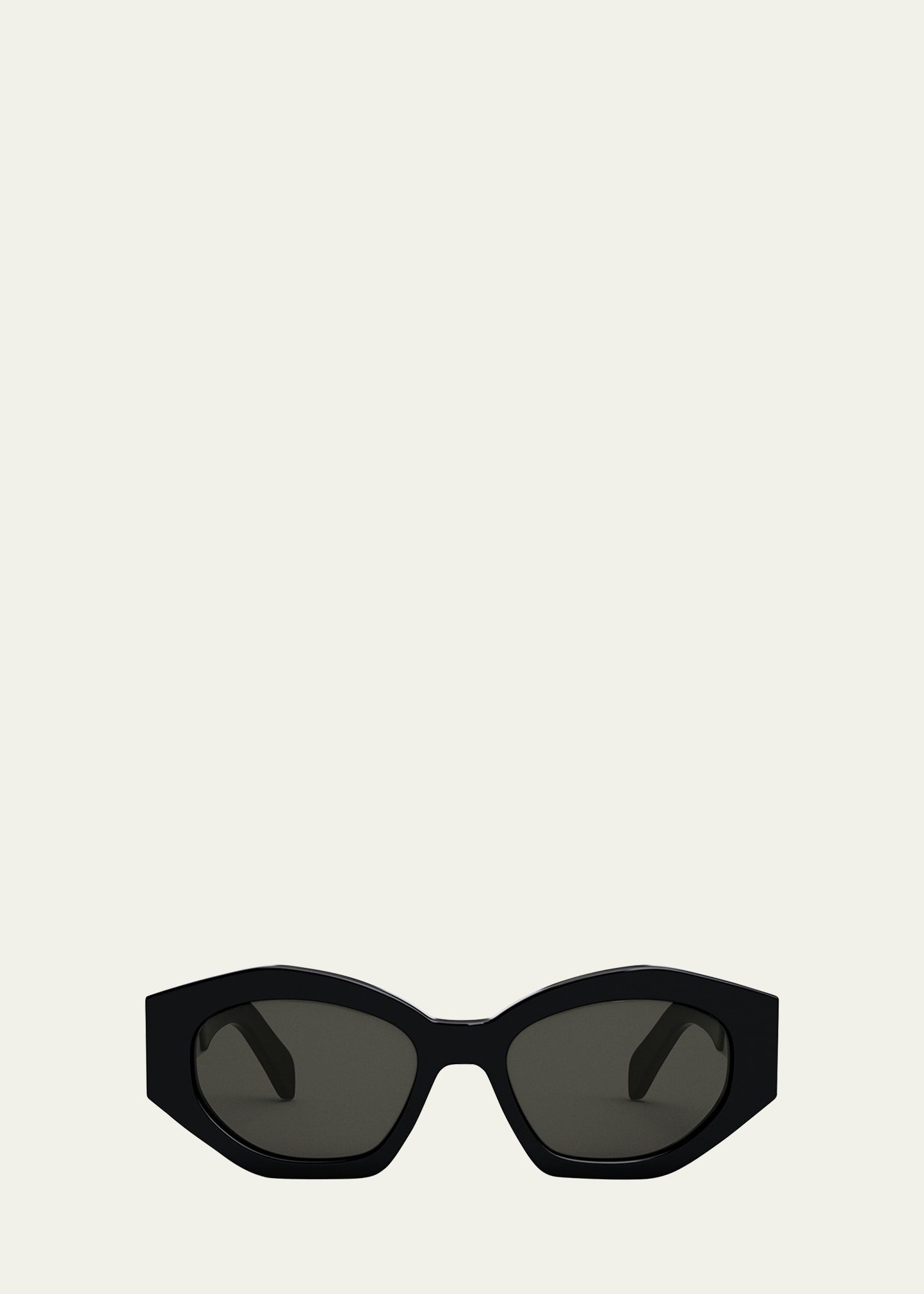 Triomphe Logo Acetate Cat-Eye Sunglasses - 1