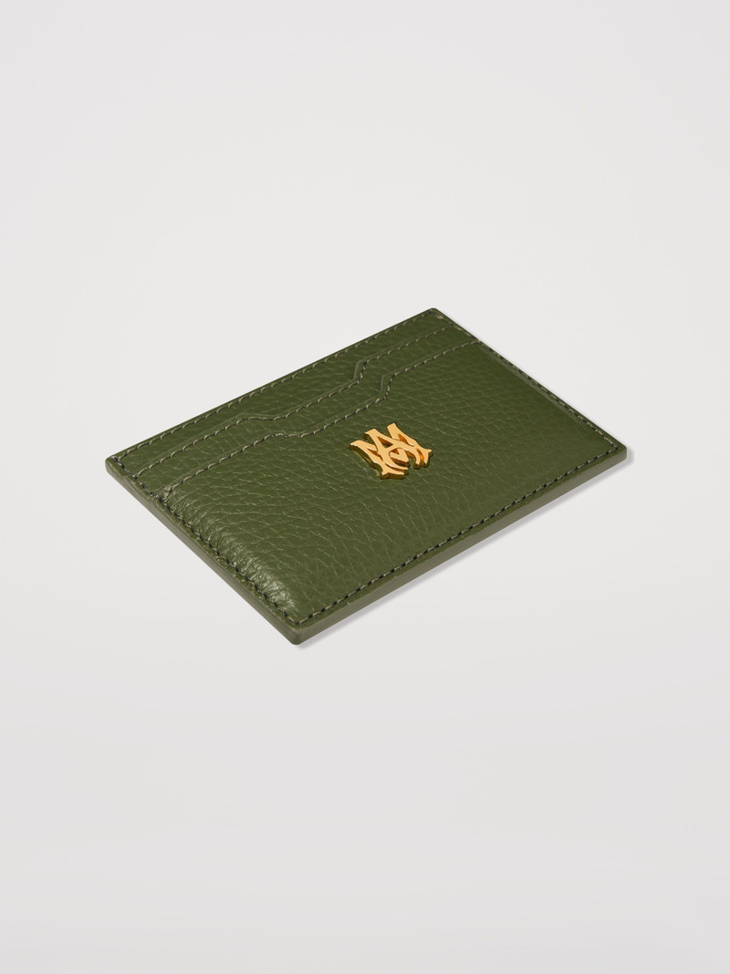 PEBBLED "MA" PLATE CARD HOLDER 3