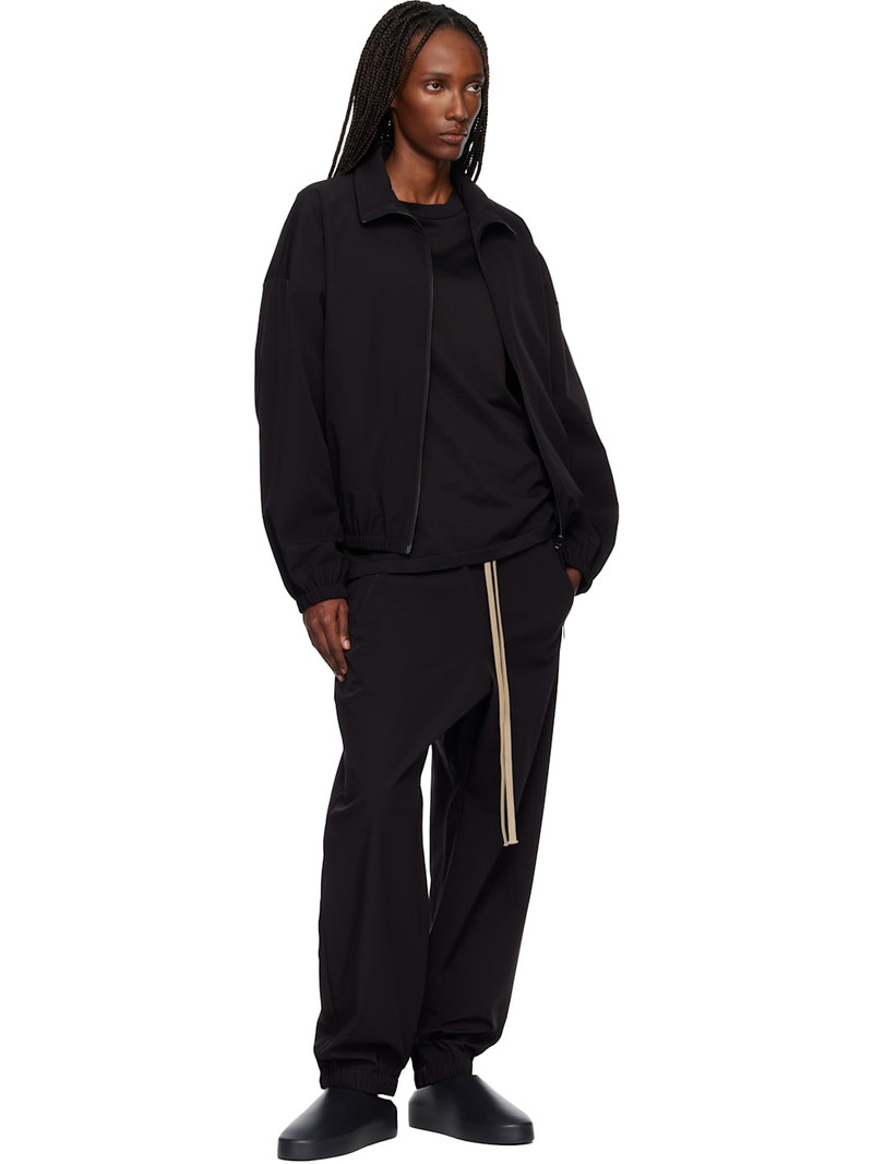 Fear of God Black Nylon Track Jacket outlook