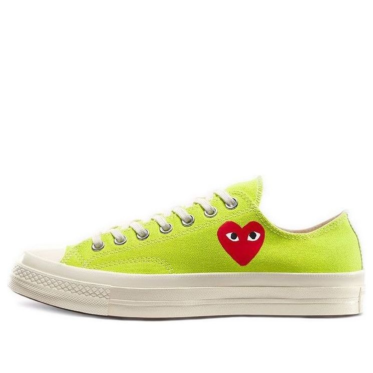 Converse x COMME des GARCONS PLAY Chuck 70 Low 'Bright Green' 168302C - 1