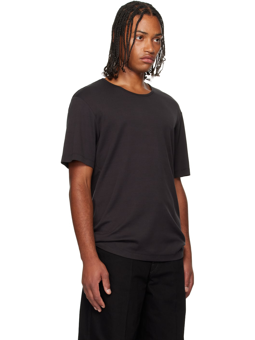 Black Rib T-shirt - 2