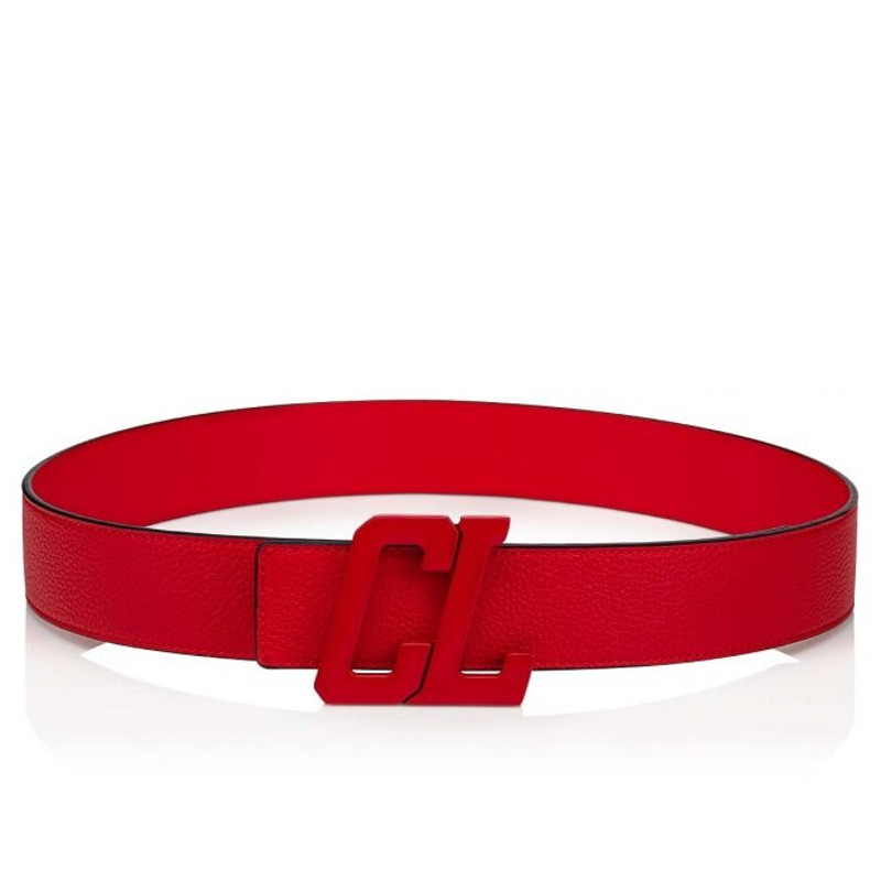Christian Louboutin Happy Rui Cl Logo Belt LOUBI/LOUBI/LOUBI outlook