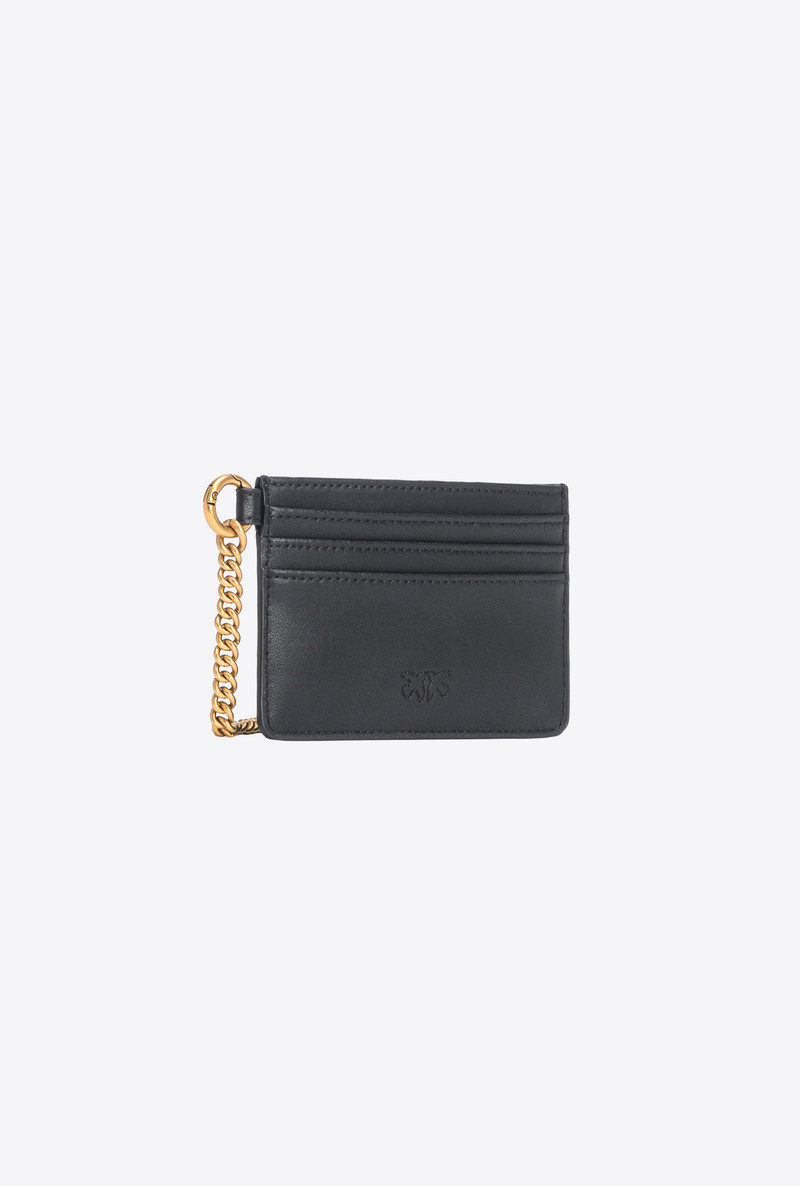 LEATHER CARD HOLDER WITH CHAIN 3