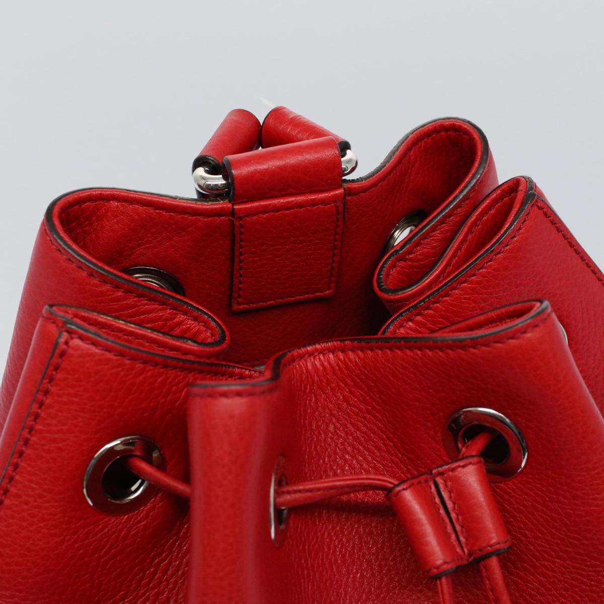 GUCCI Soho Backpack Leather Red - 6