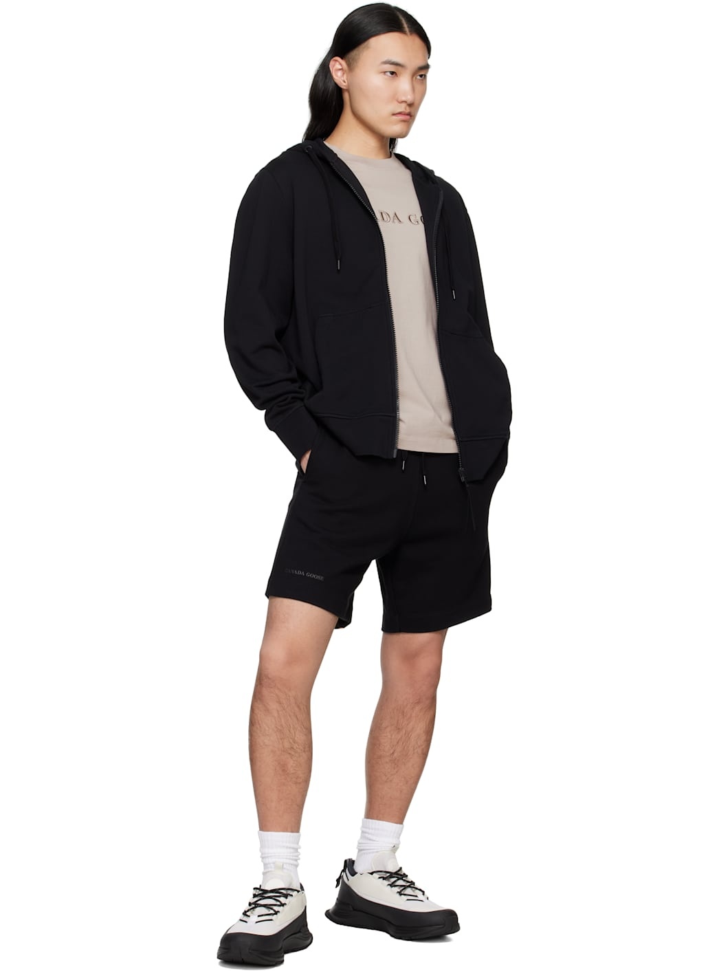 Black Huron Full Zip Hoodie - 5
