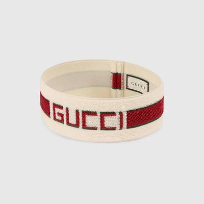 GUCCI Elastic Gucci stripe headband outlook