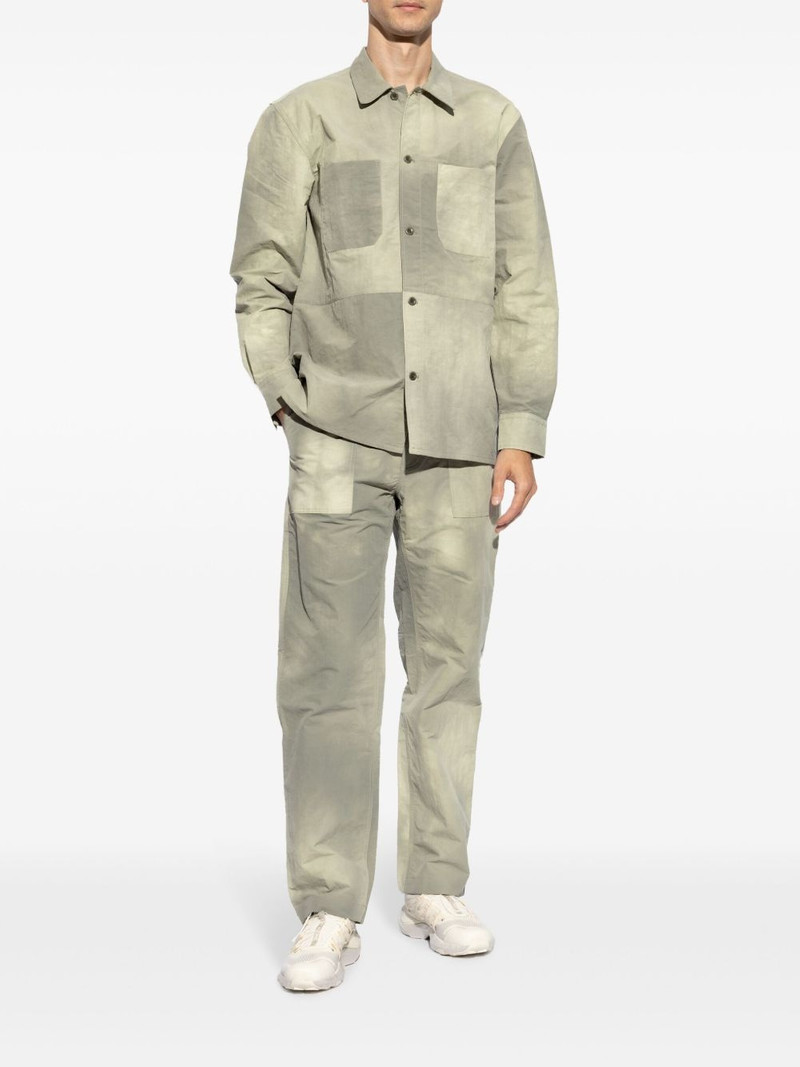 NORSE PROJECTS bleached-effect straigh-leg trousers outlook
